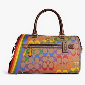 Brand new Coach Rainbow bag. Never worn.